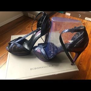 Bcbg MaxAzria shoes snake print